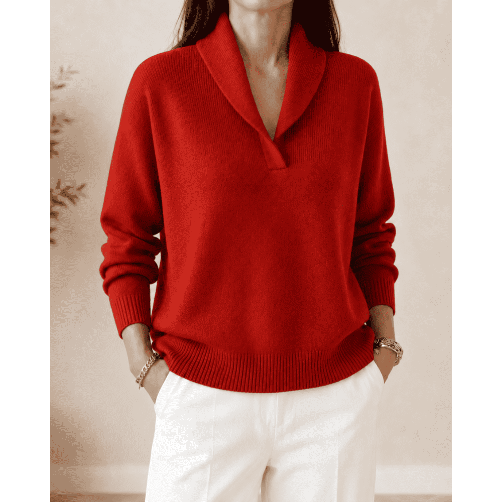 Soft V-Neck Jumper