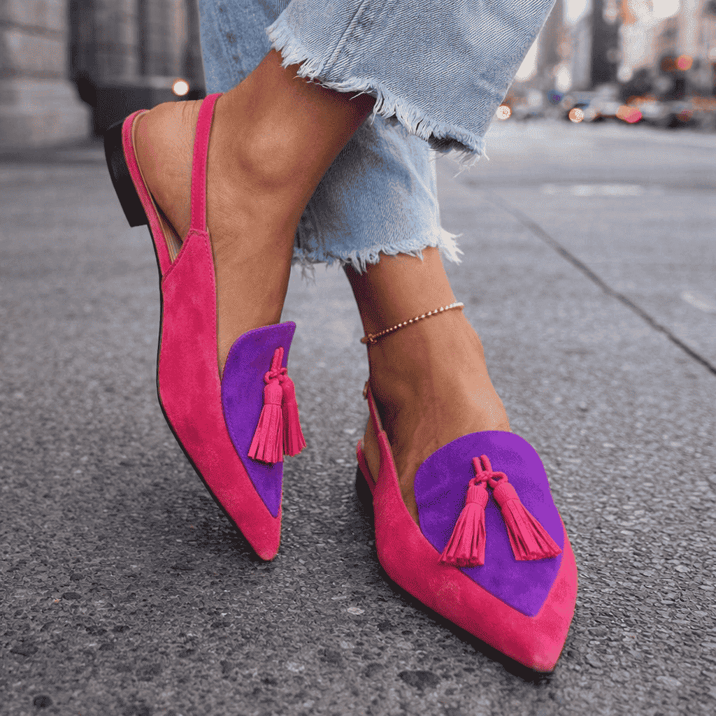 Eliza | Sandals with Straps and Tassels