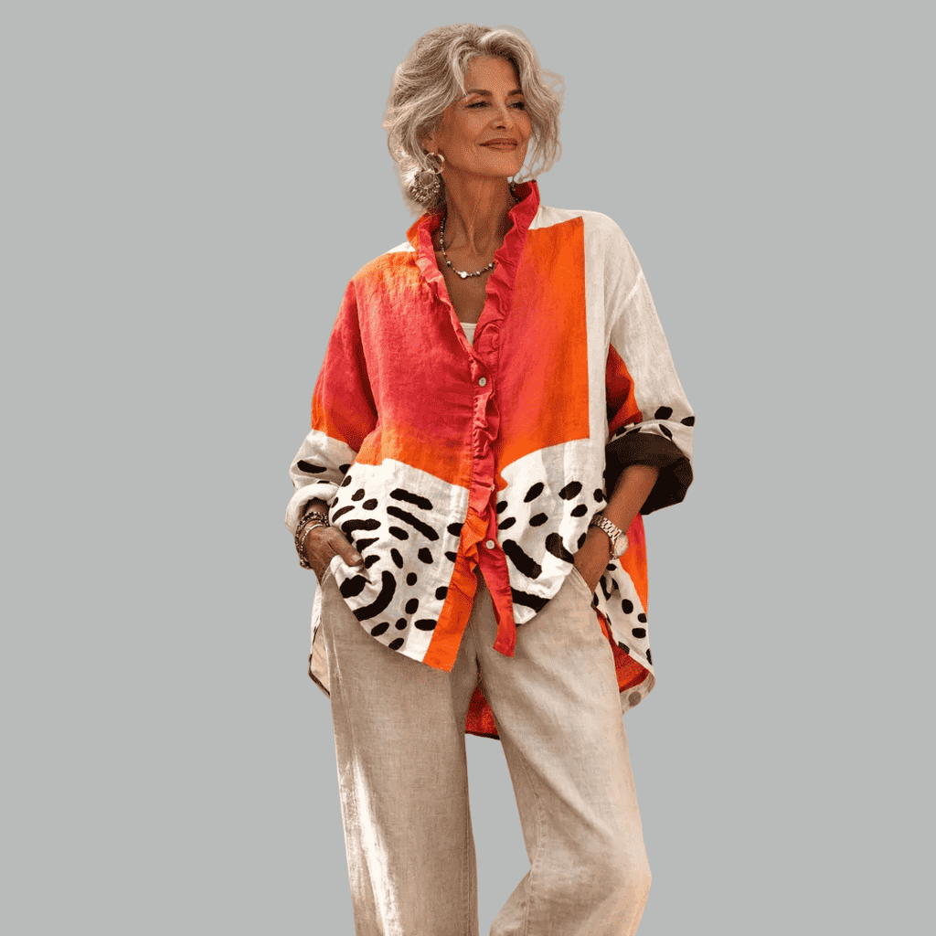 Beryl | Relaxed Print Blouse
