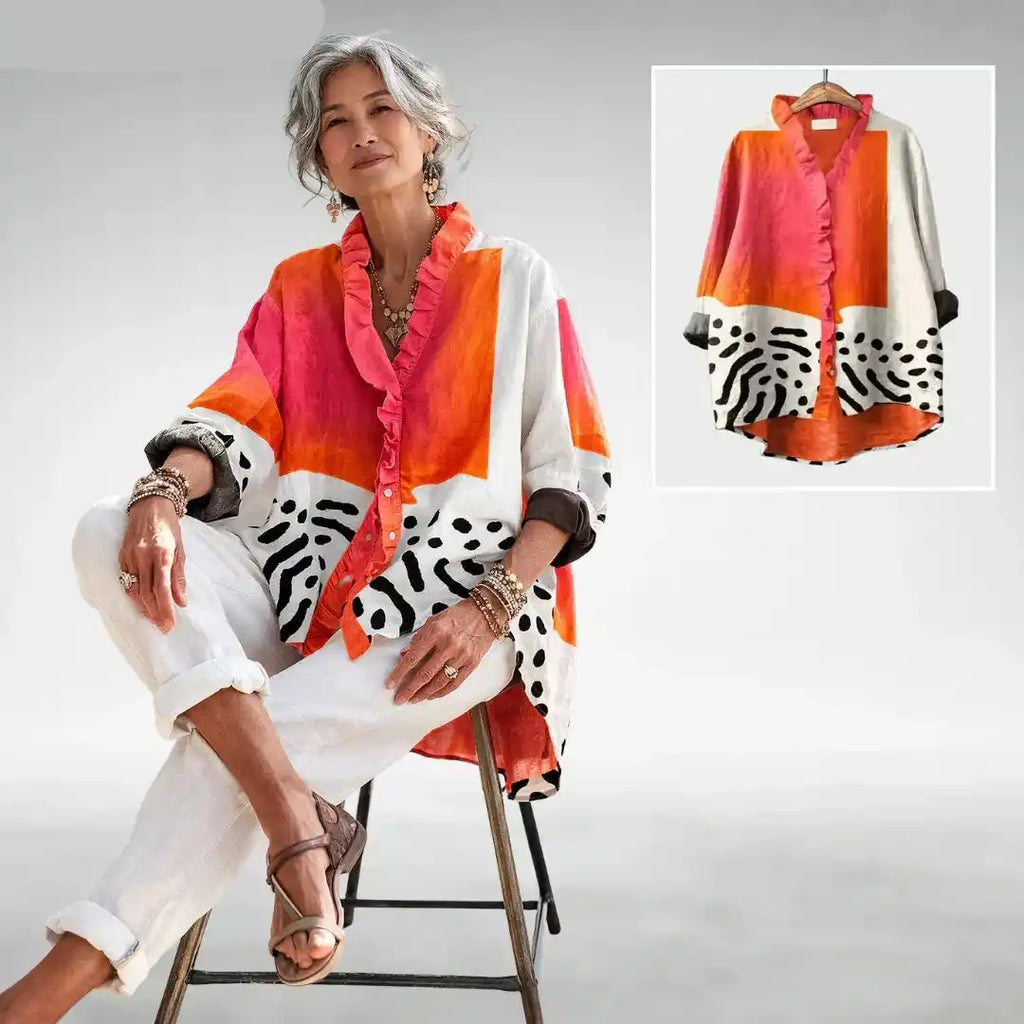Beryl | Relaxed Print Blouse