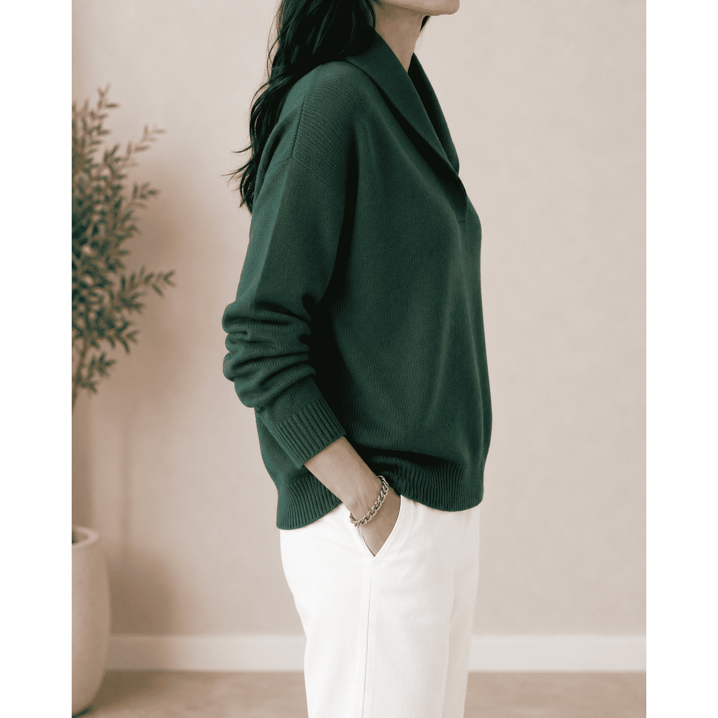 Soft V-Neck Jumper