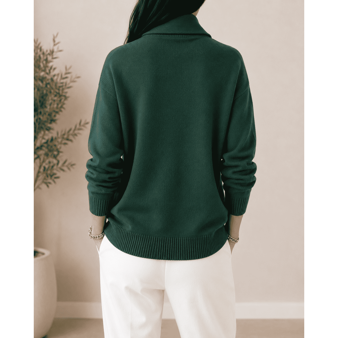 Soft V-Neck Jumper