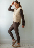 Zip Merino Wool Gilet