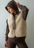 Zip Merino Wool Gilet
